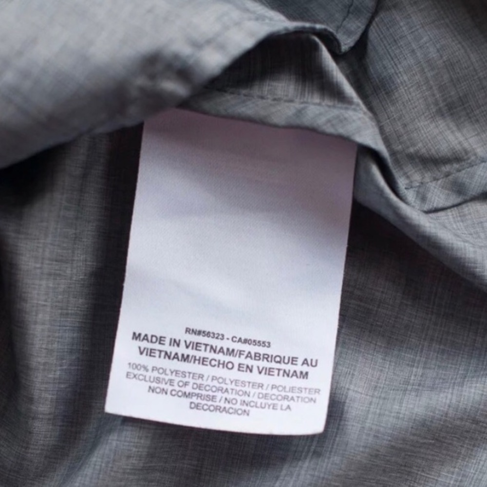 Gray Nike Running Jacket Lightweight Windbreaker - image 4